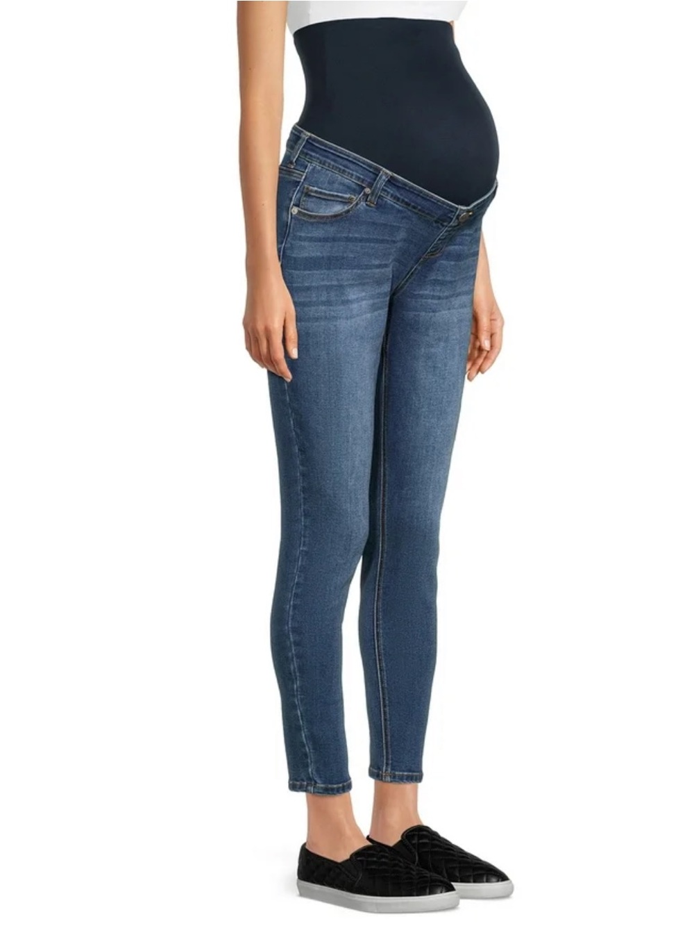 Time and Tru Women's Maternity Skinny Jeans Size M